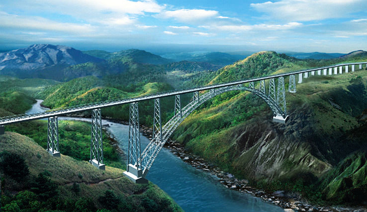 Chenab Bridge design